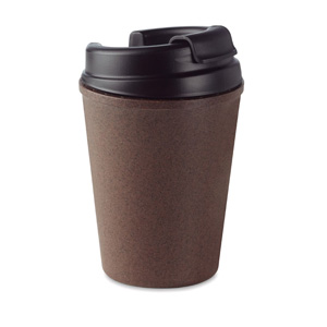 Gadget aziendali personalizzabili - Personalizzazione Tazza doppio strato in bucce di caffé    